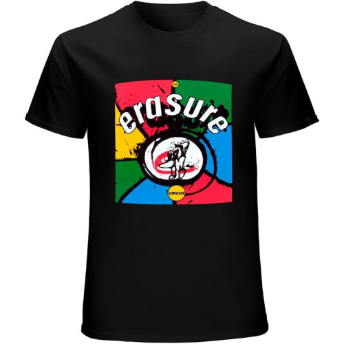 Men's Fashion T Shirts Erasure The Circus Men's Relaxed Fit Cotton Round Neck T-Shirt Classic Style Men's Fashion T Shirts Erasure The Circus Men's Relaxed Fit Cotton Round Neck T-Shirt Classic Style