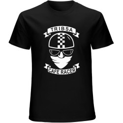 Men's Summer T-Shirt TRIBSA Cafe Racer Vintage Biker Motorcycle Motorbike Comfortable Fabrics to accompany You All Summer