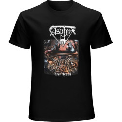 NWT Asphyx The Rack Dutch Death Metal Band Music Album Graphic T-Shirt BlackOne NWT Asphyx The Rack Dutch Death Metal Band Music Album Graphic T-Shirt BlackOne