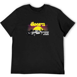 Men's Cotton Shirt The Doors Riders On The Storm Short Sleeves