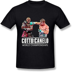 Men's Tee Miguel Cotto Vs Canelo Alvarez World Championships Men's Tee Miguel Cotto Vs Canelo Alvarez World Championships