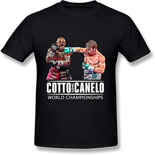 Men's Tee Miguel Cotto Vs Canelo Alvarez World Championships Men's Tee Miguel Cotto Vs Canelo Alvarez World Championships