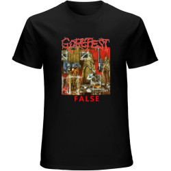 Men's Casual Shirt Smwy Gorefest Band False 1992 Album Cover Hand wash Recommended Men's Casual Shirt Smwy Gorefest Band False 1992 Album Cover Hand wash Recommended