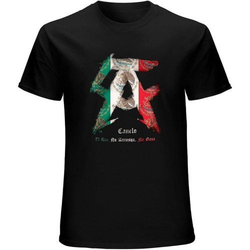 Men's Fashion T Shirts Men's Canelo Alvarez T-Shirt Unisex Tee Do not Bleach
