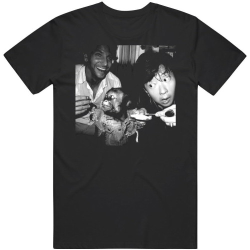 WAIXUXE Funny Hangover Chow and Monkey Scene Movie Fan V2 T Shirt WAIXUXE Funny Hangover Chow and Monkey Scene Movie Fan V2 T Shirt