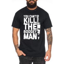 Boogey Man -You Can't Kill Men's Tee Shirt Men T-Shirt Halloween Michael Horror Myers Pennywise Man 13 Jason Voorhees Nightmare