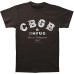 CBGB Distressed Logo Fitted Jersey tee Mens 100% Cotton Tshirt CBGB Distressed Logo Fitted Jersey tee Mens 100% Cotton Tshirt