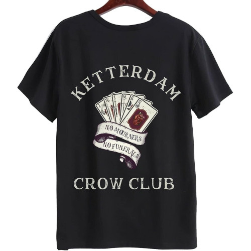 Hartwell Ketterdam Crow Club Six of Crows Men T Shirt Hartwell Ketterdam Crow Club Six of Crows Men T Shirt
