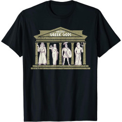 Ancient Greek Gods and Goddesses Acropolis Greece Girl Men Tee Ancient Greek Gods and Goddesses Acropolis Greece Girl Men Tee