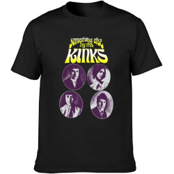 The Kinks Something Else Mens T-Shirt Fashion Casual Unisex Black Tee The Kinks Something Else Mens T-Shirt Fashion Casual Unisex Black Tee