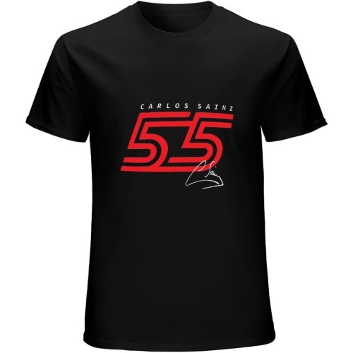 YXIAOJ Kuju Carlos Sainz 55 T-Shirt T-Shirt Short Plus Size Tops T Shirts for Men YXIAOJ Kuju Carlos Sainz 55 T-Shirt T-Shirt Short Plus Size Tops T Shirts for Men