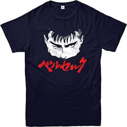 Berserk Mens T-Shirtband of The Hawkdark Fantasy Worlda Tee Berserk Mens T-Shirtband of The Hawkdark Fantasy Worlda Tee
