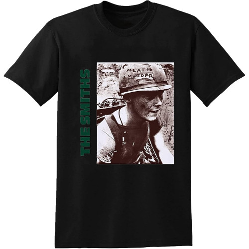 Morgan Mitchell The Smiths Meat is Murder Mens T-Shirt Short Sleeve Tee Streetwears Unisex Crewneck Tee Shirt Morgan Mitchell The Smiths Meat is Murder Mens T-Shirt Short Sleeve Tee Streetwears Unisex Crewneck Tee Shirt