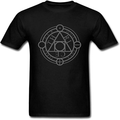 YXIAOJ Men's Thrice Band Logo T Shirt YXIAOJ Men's Thrice Band Logo T Shirt