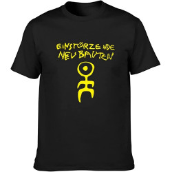Einsturzende Neubauten T-Shirt Graphic Unisex Basic Men Short Sleeve Cotton Casual T-Shirt Tee Shirt Einsturzende Neubauten T-Shirt Graphic Unisex Basic Men Short Sleeve Cotton Casual T-Shirt Tee Shirt