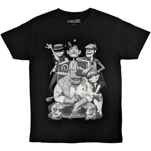 Gorillaz George Spray T Shirt
