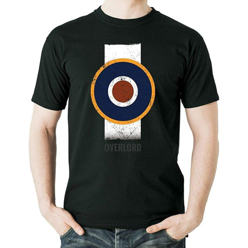 Flyingraphics Aviation Themed Mens T Shirt Overlord Invasion Stripes Insignia Flyingraphics Aviation Themed Mens T Shirt Overlord Invasion Stripes Insignia