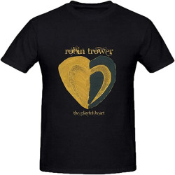Robin Trower The Playful Heart Custom Mens T Shirts Design Round Neck Robin Trower The Playful Heart Custom Mens T Shirts Design Round Neck