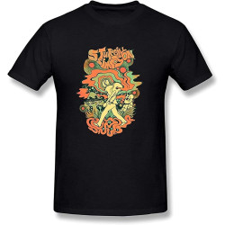 YXIAOJ Men's Preview Sturgill Simpson Cotton Round Collar T-Shirt