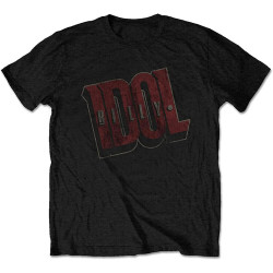 Billy Idol Vintage Logo Mens T-Shirt Billy Idol Vintage Logo Mens T-Shirt