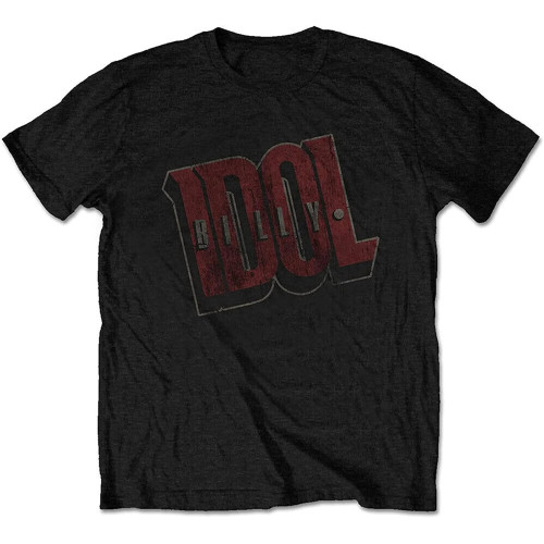 Billy Idol Vintage Logo Mens T-Shirt Billy Idol Vintage Logo Mens T-Shirt