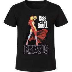Danzig Kiss Skull T Shirt Mens Short Sleeve T Shirt Fashion Danzig Kiss Skull T Shirt Mens Short Sleeve T Shirt Fashion