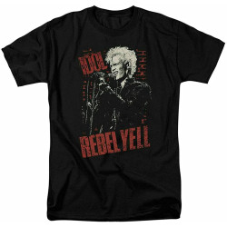Billy Idol Brick Wall Rebel Yell Mens T Shirt Rock Band Merchdandise Billy Idol Brick Wall Rebel Yell Mens T Shirt Rock Band Merchdandise