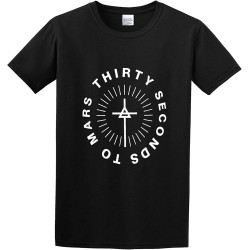 YXIAOJ 30 Seconds to Mars Monolith Logo 100% Cotton Tshirts Men YXIAOJ 30 Seconds to Mars Monolith Logo 100% Cotton Tshirts Men