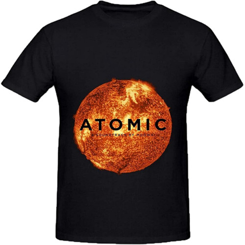 YXIAOJ Mogwai Atomic Roll Mens Crew Neck Art Shirt