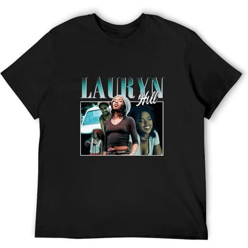 Lauryn Hill Mens T Shirt Vintage 90'S Hip Hop Rap Tour Unisex Tee Shirt