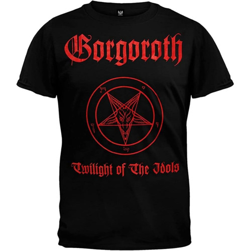 Gorgoroth Twilight of The Idols Mens T Shirt Gorgoroth Twilight of The Idols Mens T Shirt