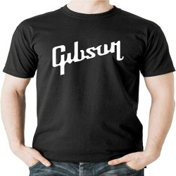 Gibson Retro Guitar Men T-Shirt Tee Rock Music Top Band Heavy Metal Black Gibson Retro Guitar Men T-Shirt Tee Rock Music Top Band Heavy Metal Black