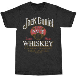 Jack Daniels Whiskey Vintage Mineral Wash T-Shirt