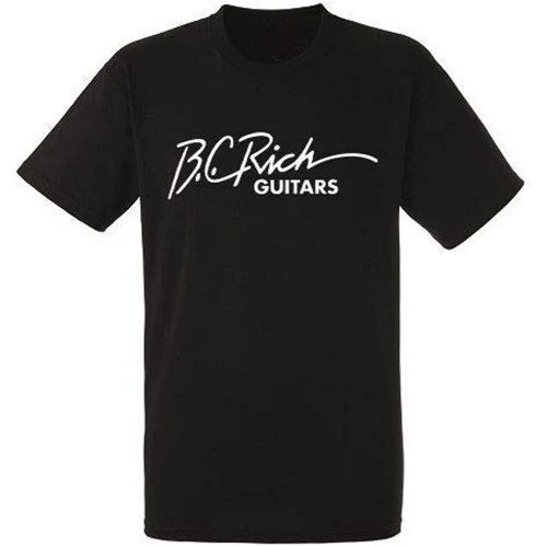 Bc Rich Guitars Logo Black T Shirt Men Shirt Rock Band Tee Music Bc Rich Guitars Logo Black T Shirt Men Shirt Rock Band Tee Music