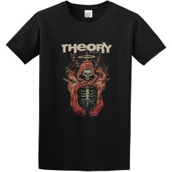 Men's Classic Tshirt Theory of A Deadman Black Cotton Tee Men's Classic Tshirt Theory of A Deadman Black Cotton Tee