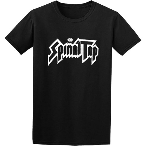 Spinal Tap Heavy Metal Band Logo Cotton T Shirt Mens Spinal Tap Heavy Metal Band Logo Cotton T Shirt Mens