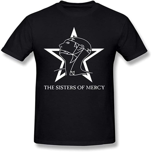 Seating-Jumping Mens The Sister of Mercy Logo T-Shirt Seating-Jumping Mens The Sister of Mercy Logo T-Shirt