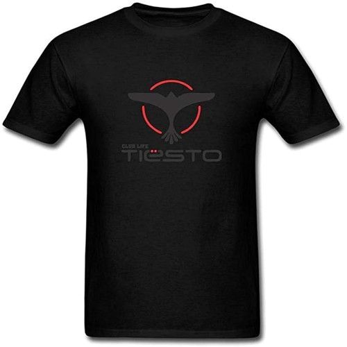 Mens Tiesto Dj Club Life Logo Short Sleeves T-Shirt
