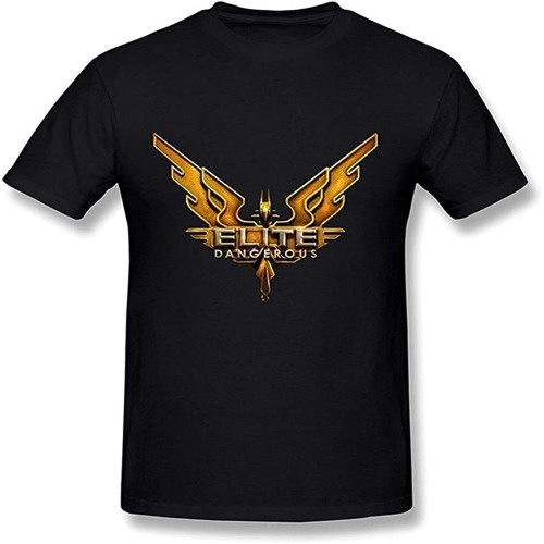 ITU Mens Elite Dangerous Logo T-Shirt ITU Mens Elite Dangerous Logo T-Shirt