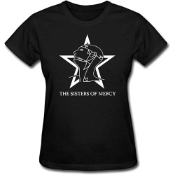 HOUKEEYUE Men's The Sister of Mercy (2) T ShirtBlack Men's