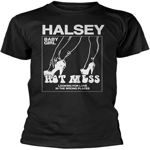 HOUKEEYUE H~a~l~s~e~y 'Hot Mess' T Shirt Black Men's