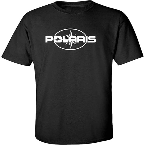Polaris ATV RZR 4X4 Snowmobiles Men's Black T-Shirt Tees Clothing