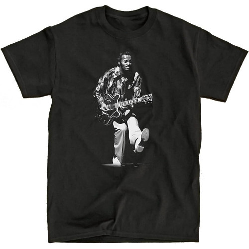 HOUKEEYUE C~h~u~c~k B~e~r~r~y Black T-Shirt Black HOUKEEYUE C~h~u~c~k B~e~r~r~y Black T-Shirt Black