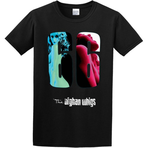 HOUKEEYUE Men's 66 by The Afghan Whigs Cotton T Shirt Men's