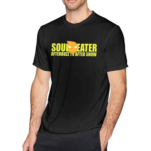 HOUKEEYUE Men's Soul Eater Short Sleeve T-Shirt HOUKEEYUE Men's Soul Eater Short Sleeve T-Shirt