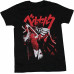Berserk Mens T-Shirt - Bloody Guts Under Japanese Characters