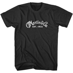 & Co Guitars Logo Men's T Shirt Custom Shirt Black Men's