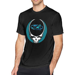 311 Rock Band T Shirt Men's Fashion Cotton Round Neck Short Sleeve Tees Black (Large)