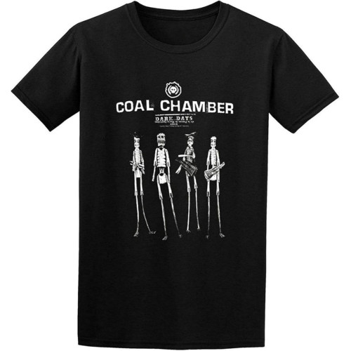 Coal Chamber Dark Days Metal Band Album Cover Mens T-Shirt Mens Basic Short Sleeve T-Shirt Men Graphic Cool Tops Tees Black Coal Chamber Dark Days Metal Band Album Cover Mens T-Shirt Mens Basic Short Sleeve T-Shirt Men Graphic Cool Tops Tees Black