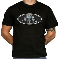 Body by Fisher Mens T-Shirt - Defunct Auto Body Design Agency - 100% Cotton Shirt Body by Fisher Mens T-Shirt - Defunct Auto Body Design Agency - 100% Cotton Shirt